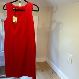 NWT Talbots sheath pink dress, size 8